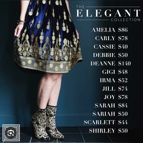 Blue and Metallic Silver Dress - Picture 4 of 4